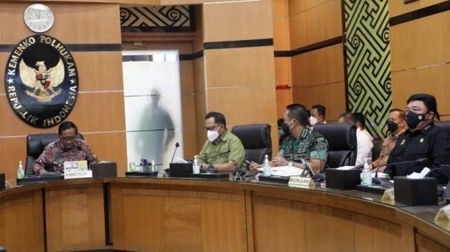 Rapat Terbatas Kemenpolhukam Aksi Demonstrasi