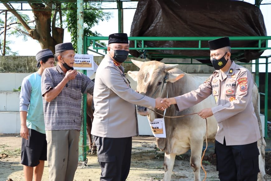 Sambut Idul Adha Polres demak