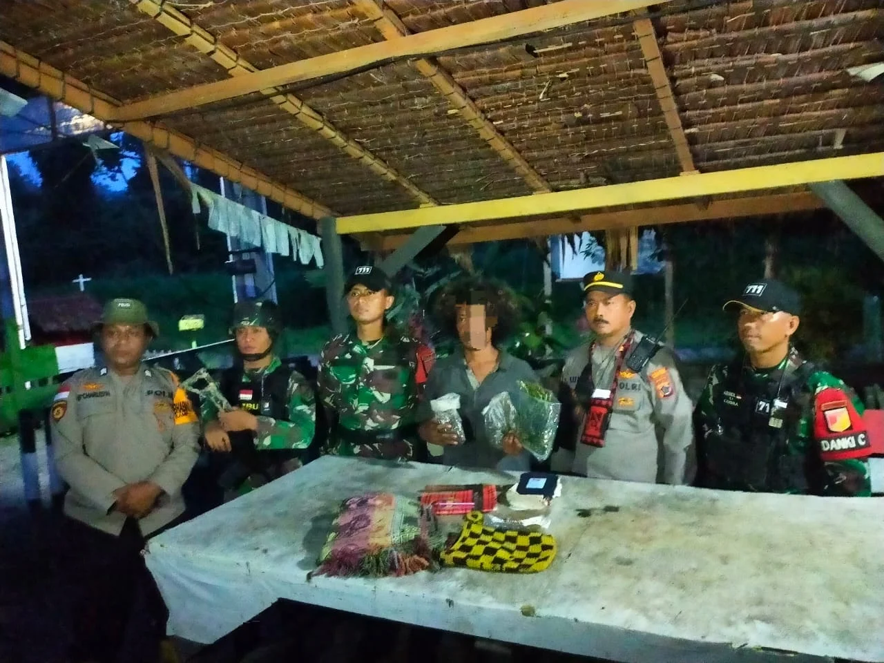 Satgas Pamtas Yonif 711Rks