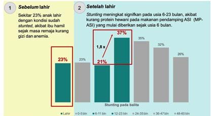 Kemenkes: Turunkan angka stunting